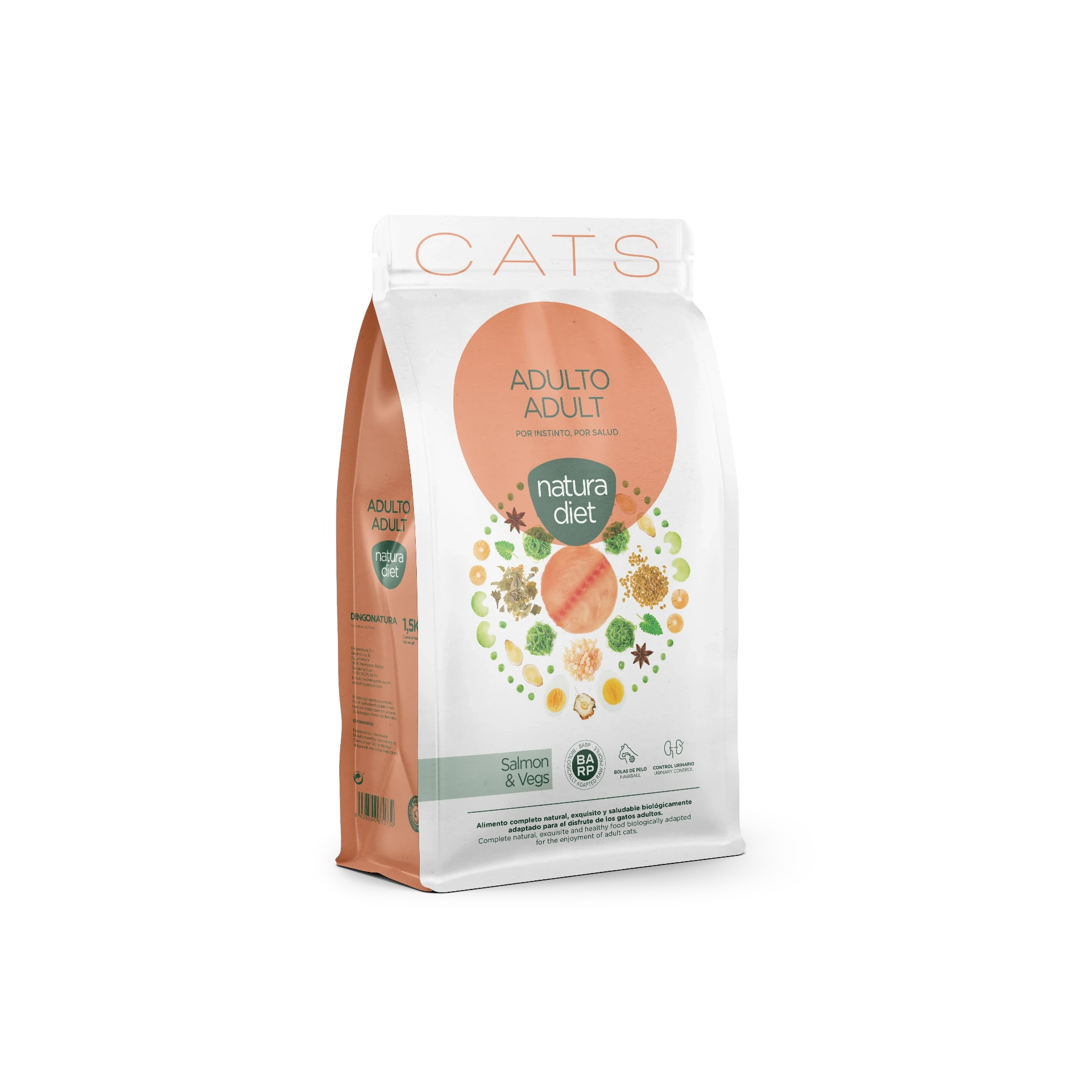 Natura Diet CAT Adult Salmon 1,5 kg