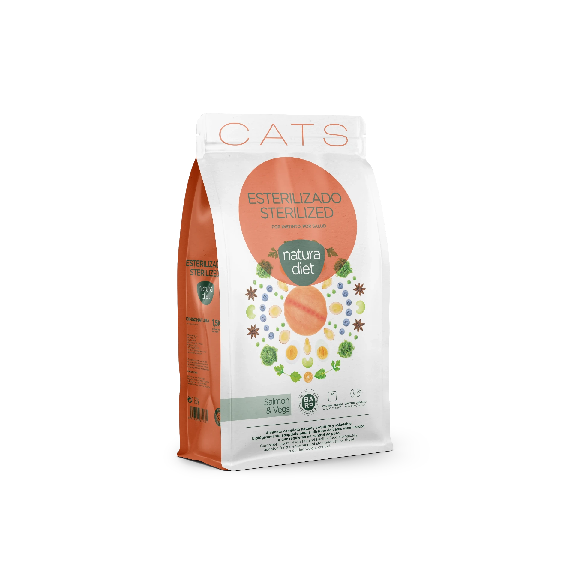 Natura Diet CAT Sterilized Salmon 1,5 kg